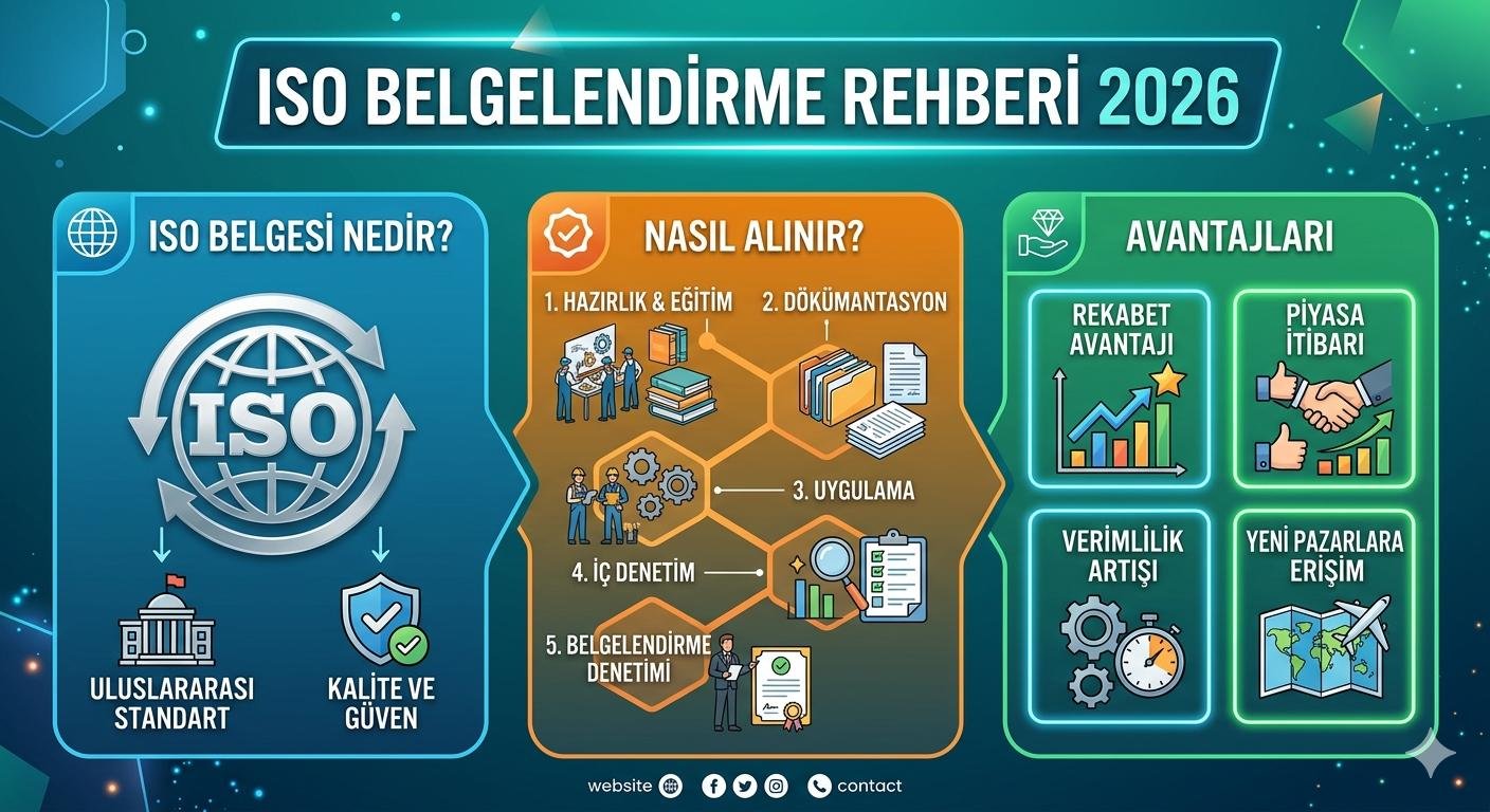 ISO Belgelendirme Rehberi 2026: ISO Belgesi Nedir, Nasıl Alınır ve Avantajları