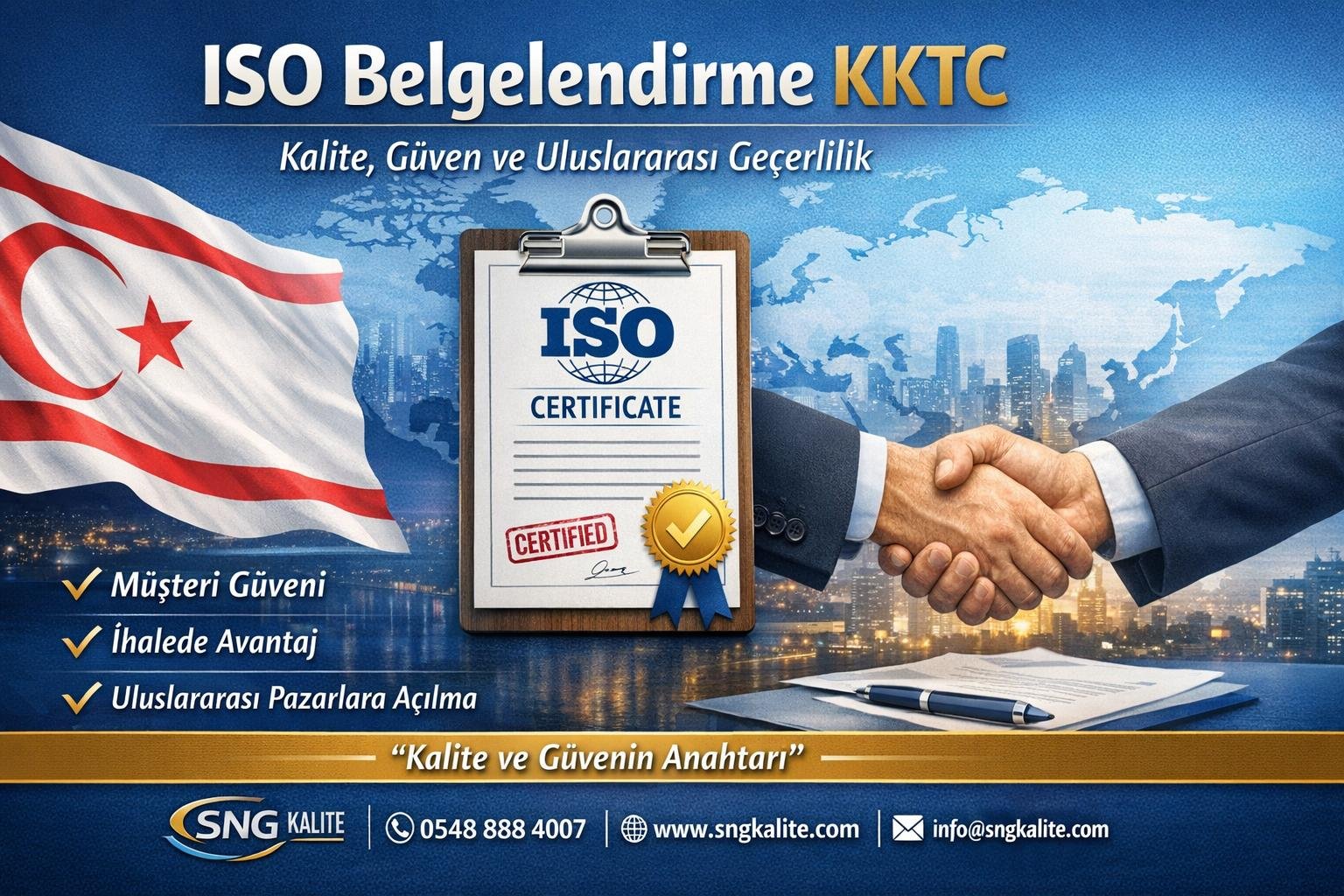 ISO Belgelendirme KKTC: 2026 Rehberi – ISO Belgesi Nedir, Nasıl Alınır, Fiyatlar ve Avantajları