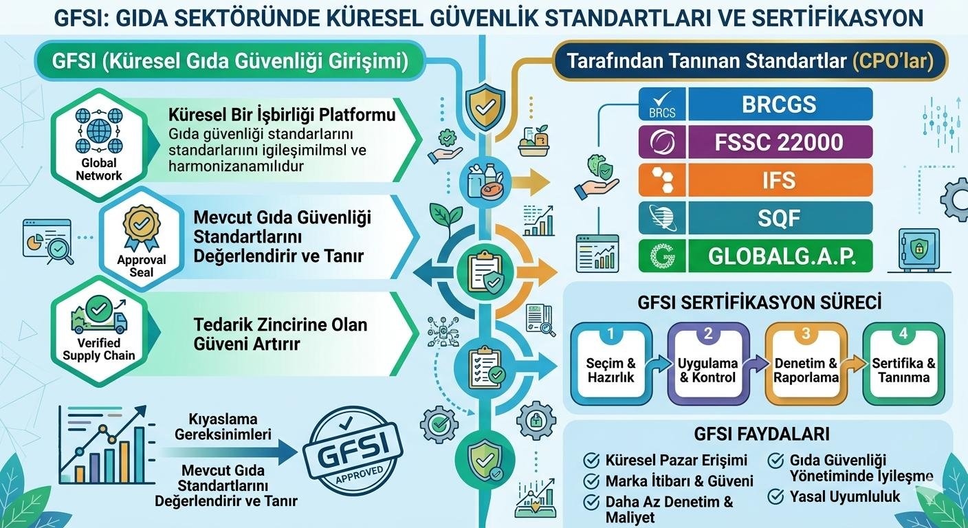 GFSI Nedir? Gıda Sektöründe Küresel Güvenlik Standartları ve Sertifikasyon Rehberi
