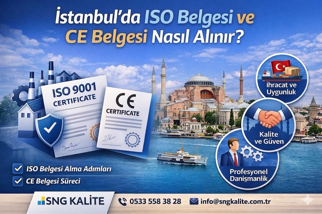 İstanbul’da ISO Belgesi ve CE Belgesi Nasıl Alınır? (2026 Rehberi)
