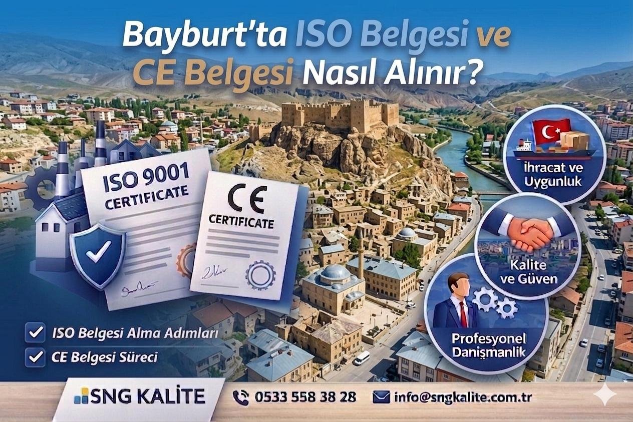 Bayburt’ta ISO ve CE Belgesi Nasıl Alınır? (2026 Güncel Rehber)