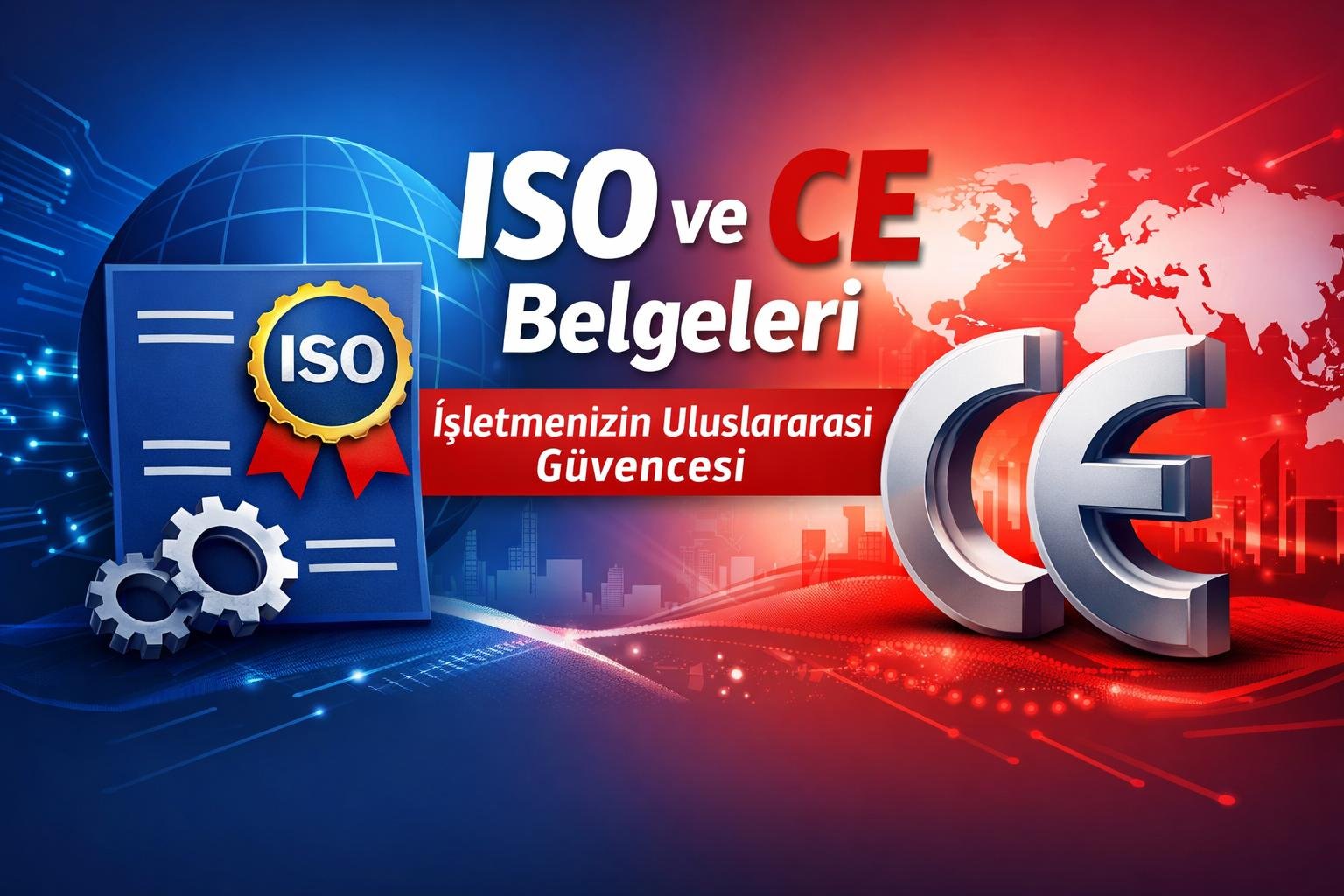 TÜRKİYE GENELİ BELGELENDİRME HİZMETİ – ISO BELGESİ & CE BELGESİ