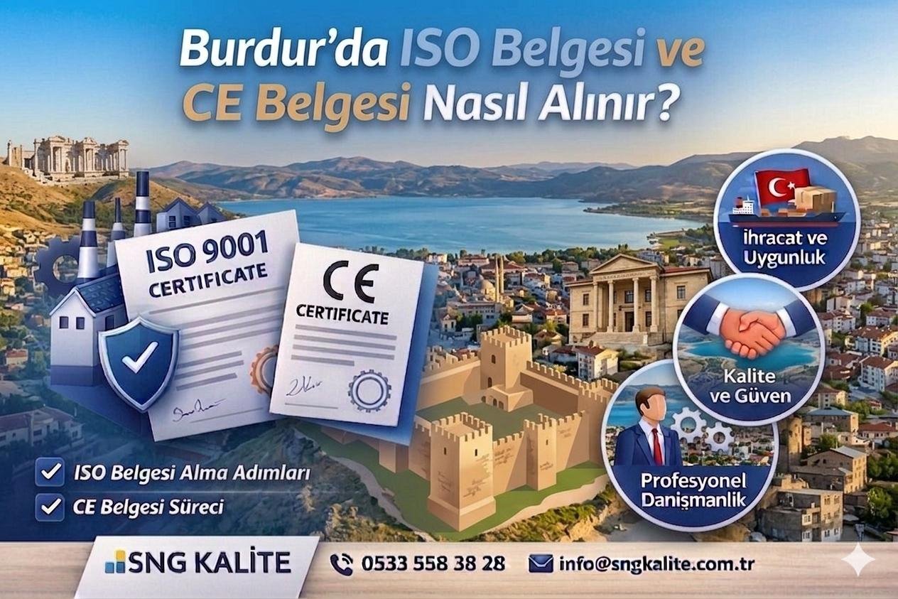 Burdur’da ISO ve CE Belgesi Nasıl Alınır? 2026 Güncel Rehber