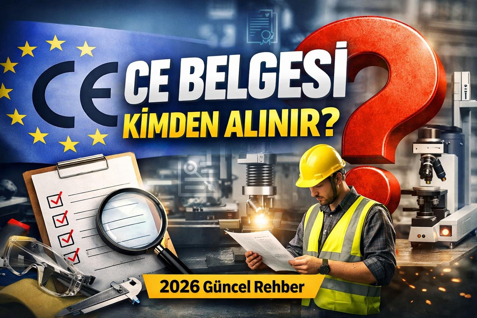 CE Belgesi Kimden Alınır? (2026 Güncel Rehber)