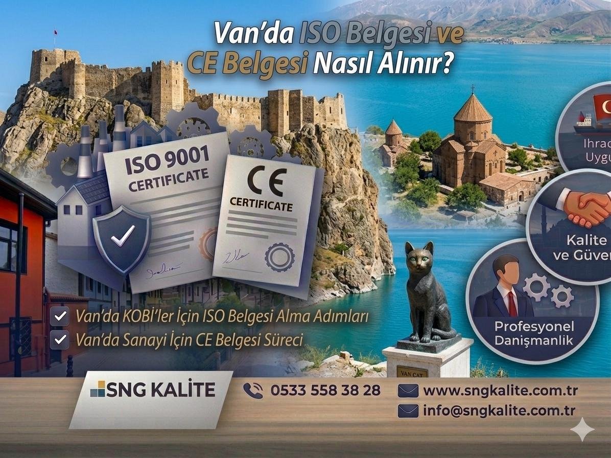 Van’da ISO Belgesi ve CE Belgesi Nasıl Alınır? (2026 Güncel Rehber)