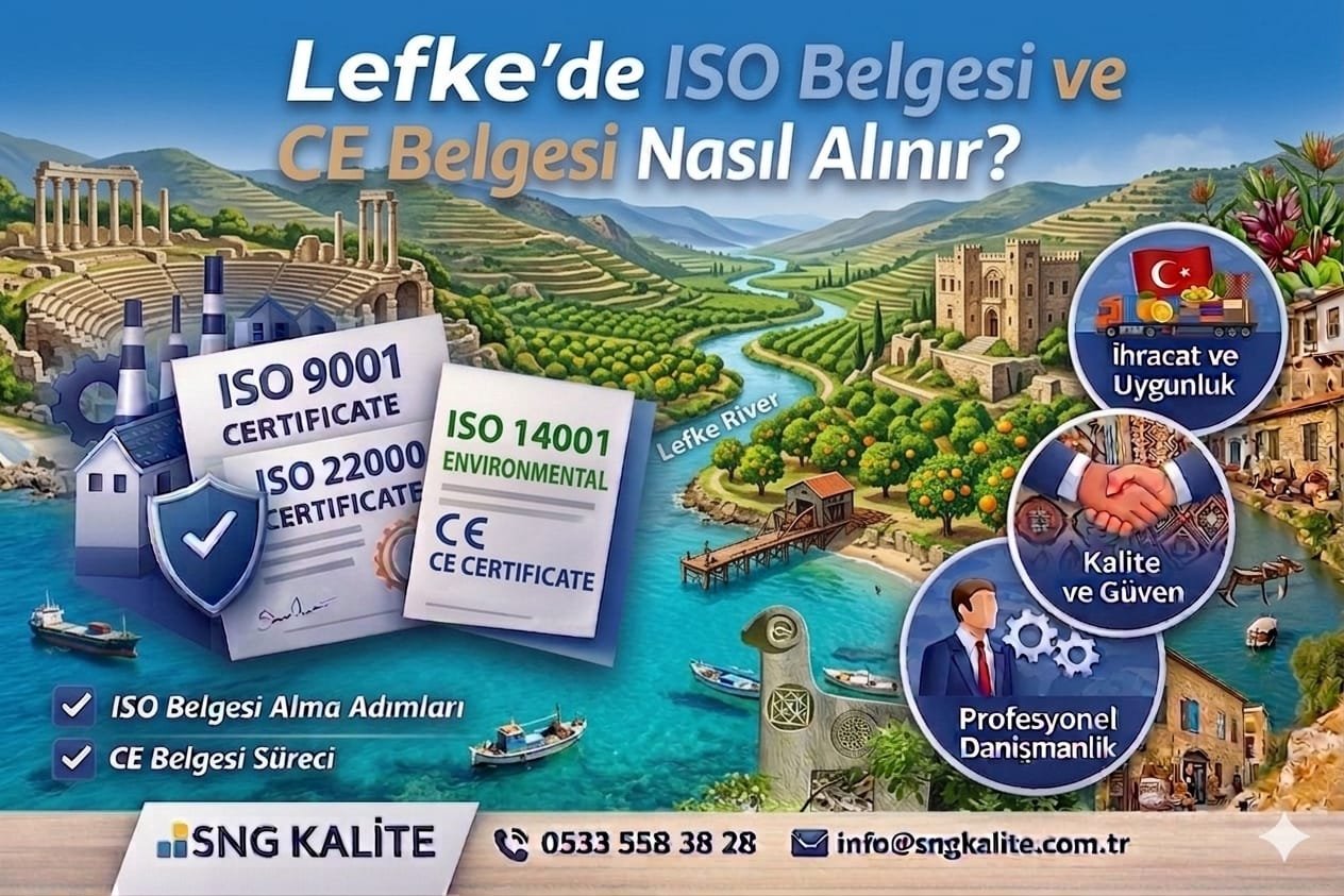 Kıbrıs Lefke’de ISO Belgesi ve CE Belgesi Nasıl Alınır? (2026 Rehberi)