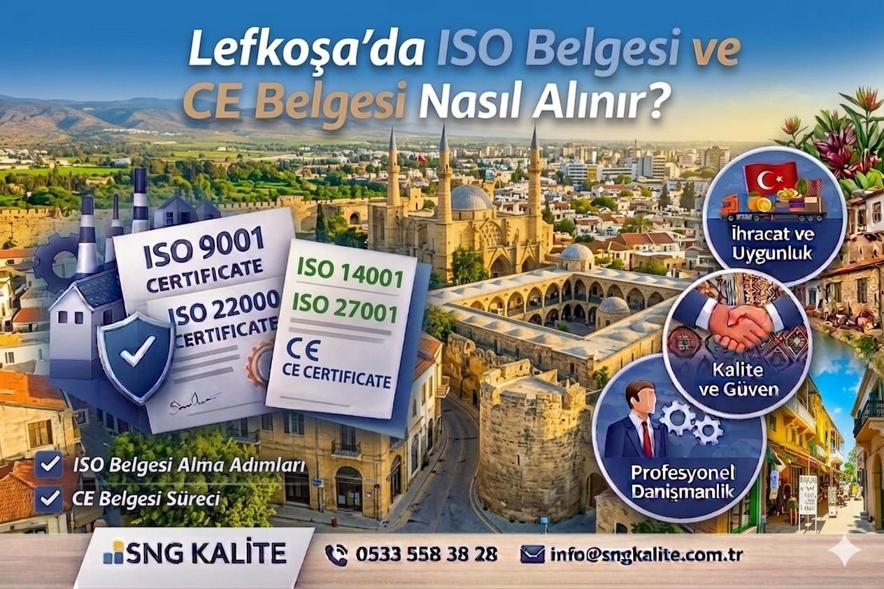 Kıbrıs Lefkoşa’da ISO Belgesi ve CE Belgesi Nasıl Alınır? (2026 Rehberi)
