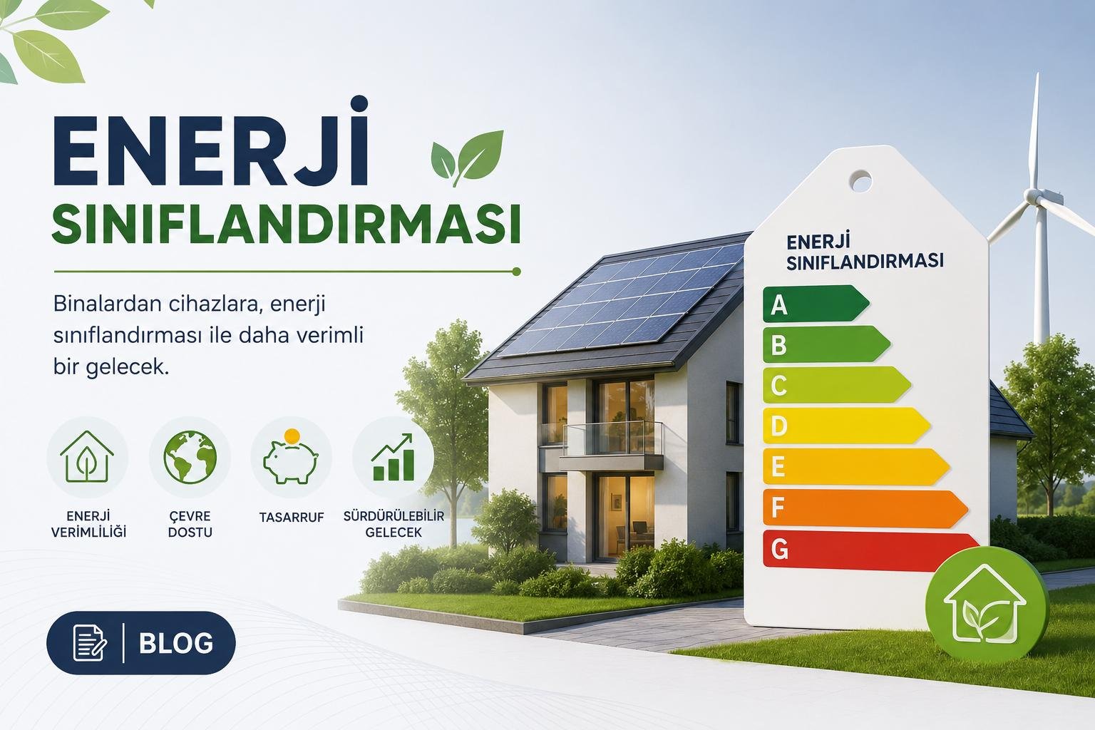 ENERJİ SINIFLANDIRMASI NEDİR? (2026 GÜNCEL REHBER)
