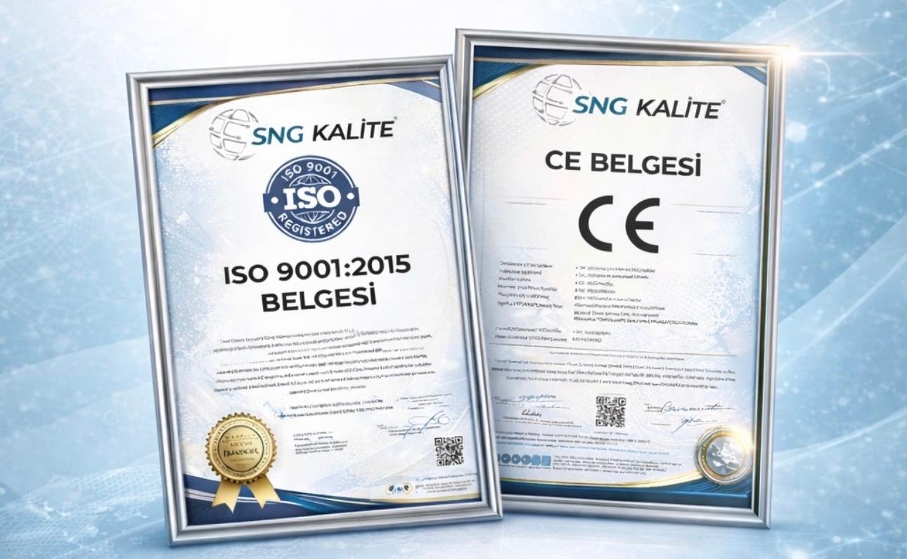 İstanbul Makine Üreticileri İçin CE + ISO 9001