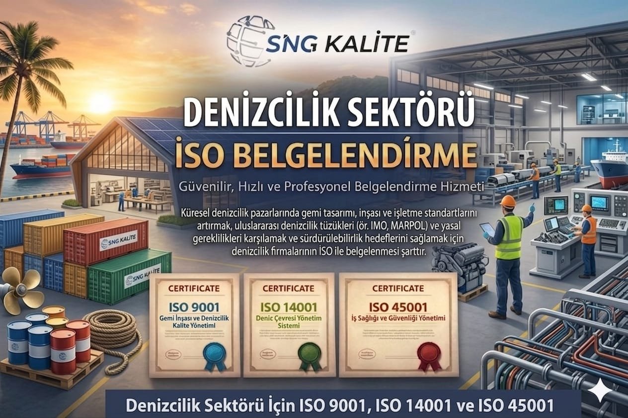 Denizcilik Sektörü için ISO Belgelendirme
