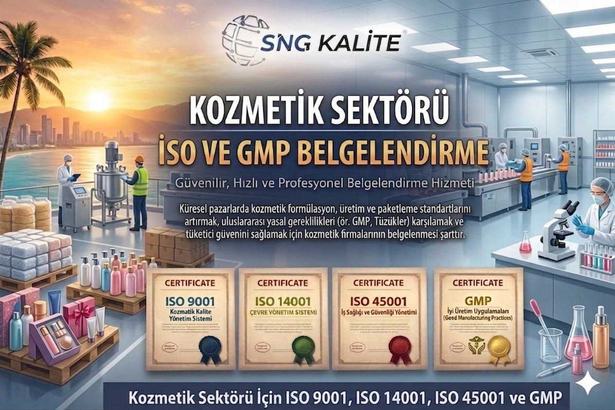 Kozmetik Sektörü için ISO Belgelendirme
