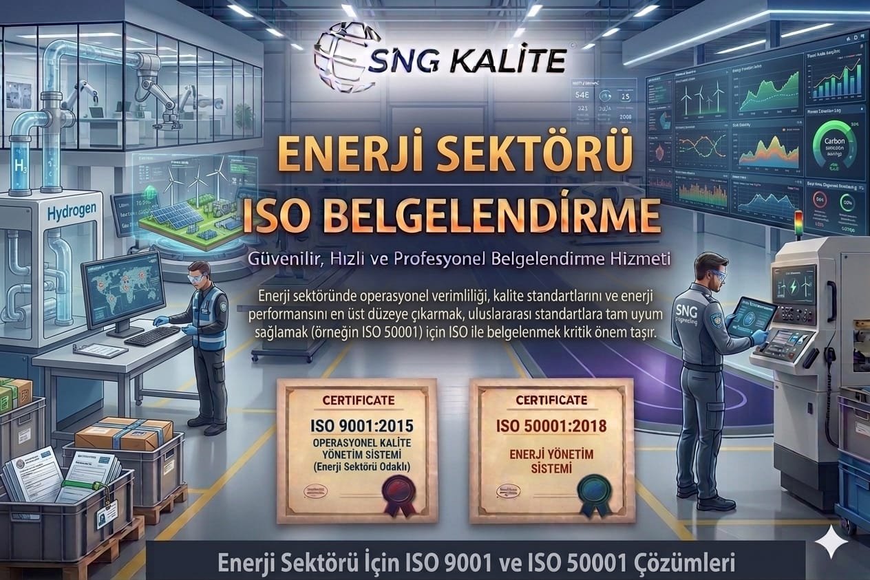 Enerji Sektörü için ISO Belgelendirme