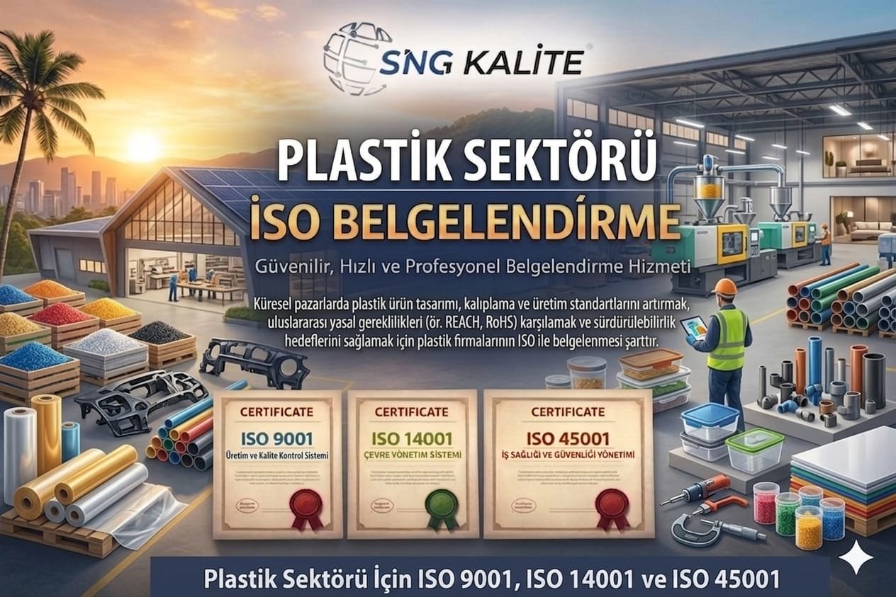 Plastik Sektörü için ISO Belgelendirme
