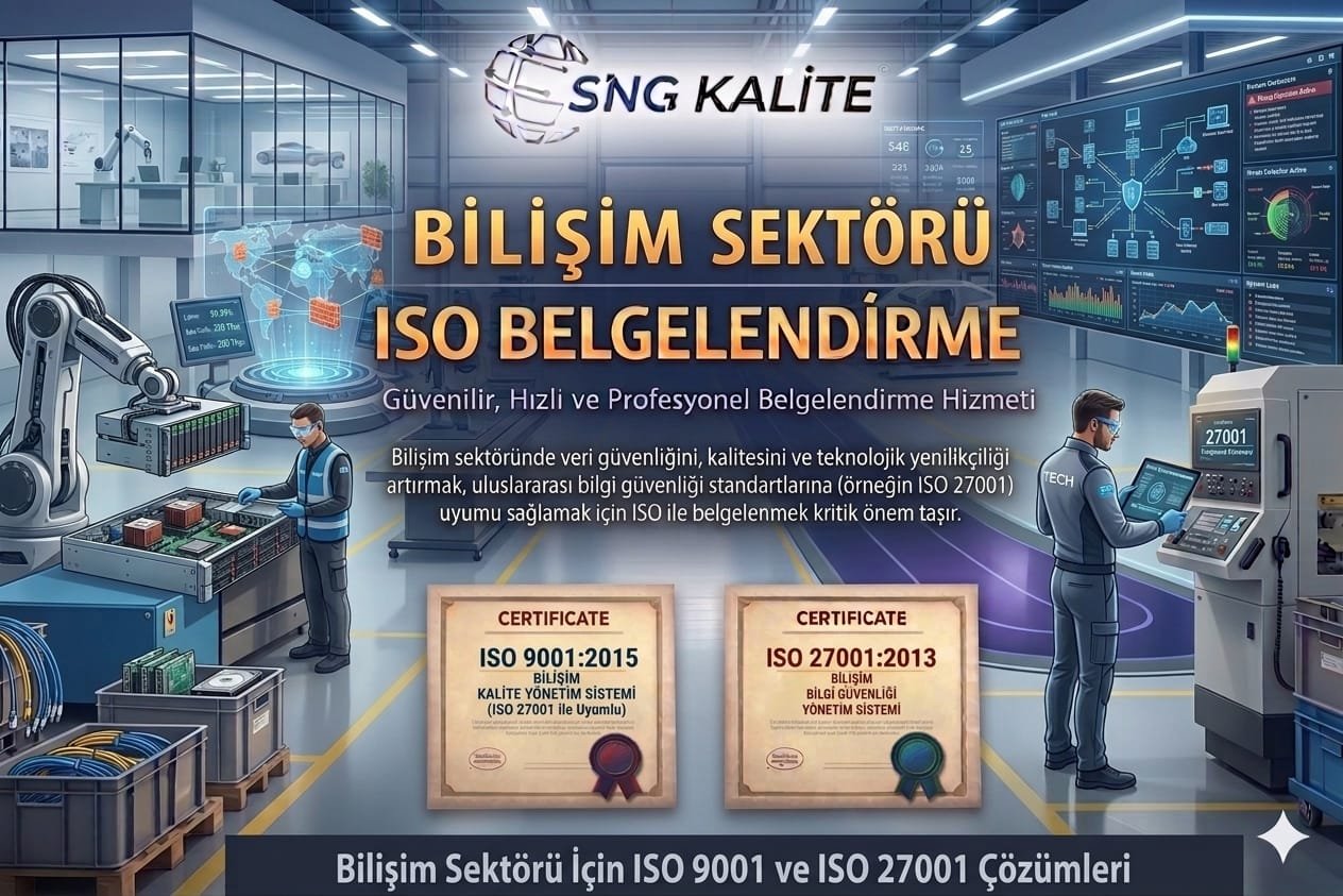 Bilişim Sektörü için ISO Belgelendirme