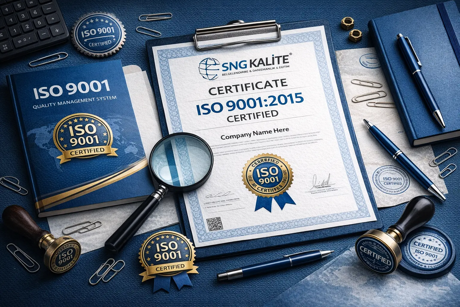 ISO 9001 Belgesi ve Kalite Yönetim Sistemi Belgelendirme Hizmeti