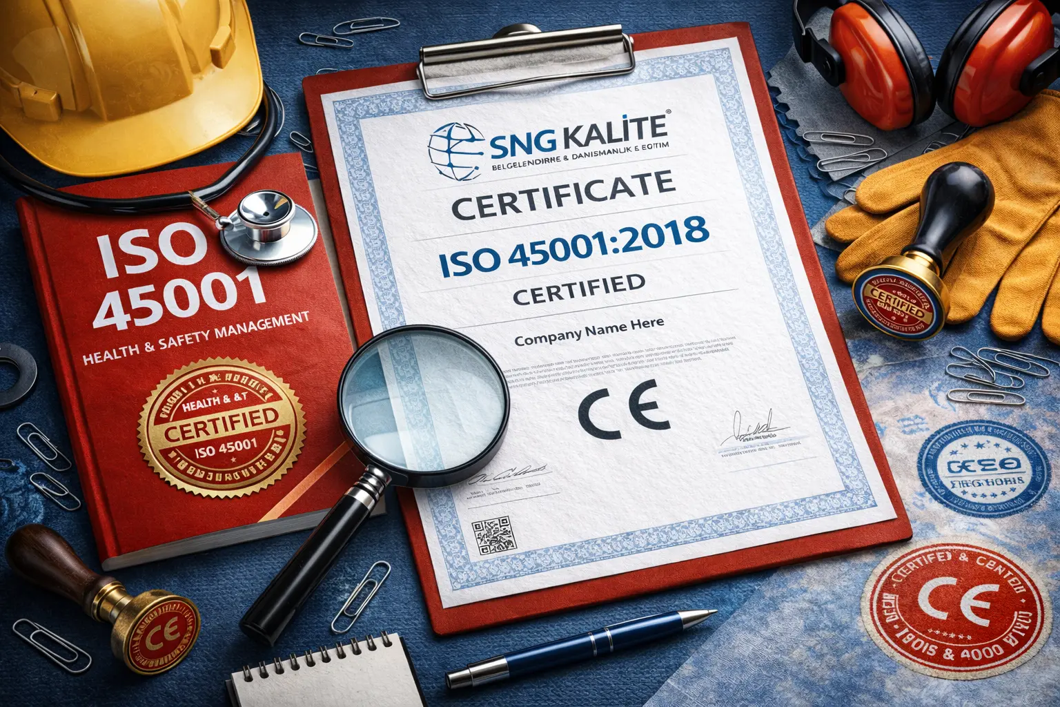 ISO 45001 Belgesi ve İş Sağlığı ve Güvenliği Yönetim Sistemi Belgelendirme Hizmeti