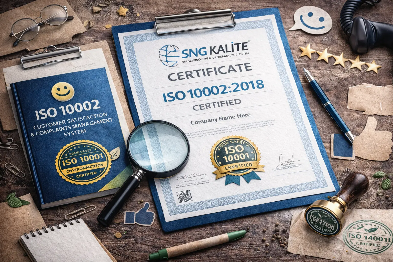 ISO 10002 Belgesi ve Müşteri Memnuniyeti Yönetim Sistemi Belgelendirme Hizmeti
