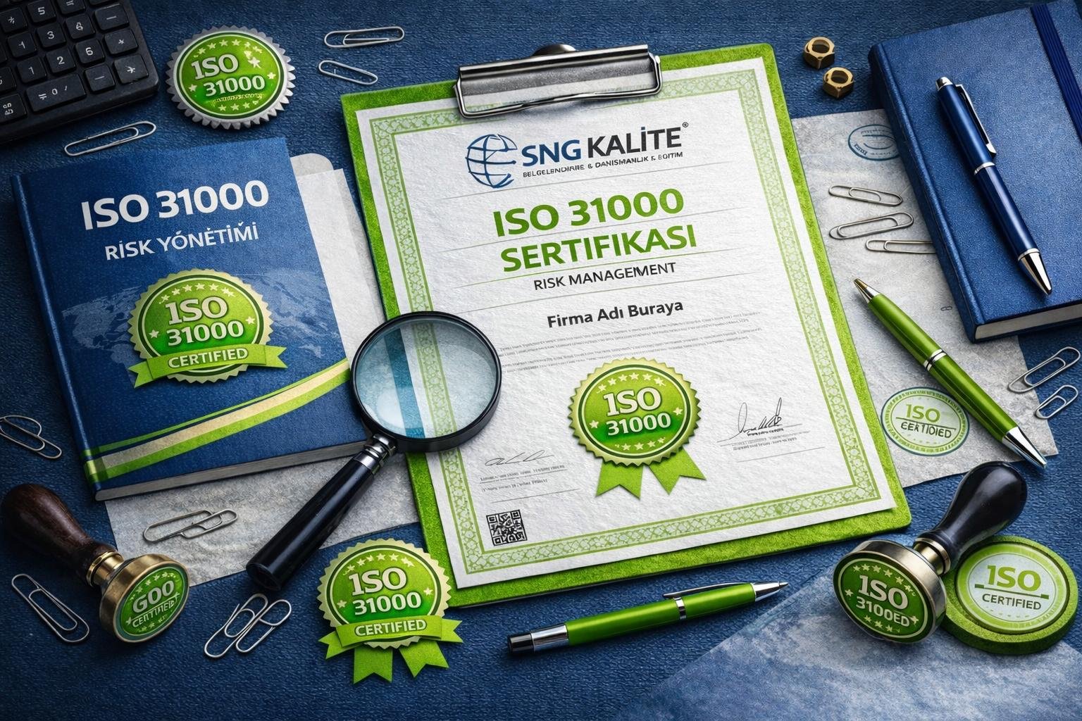 ISO 31000 Belgesi ve Risk Yönetim Sistemi Belgelendirme Hizmeti
